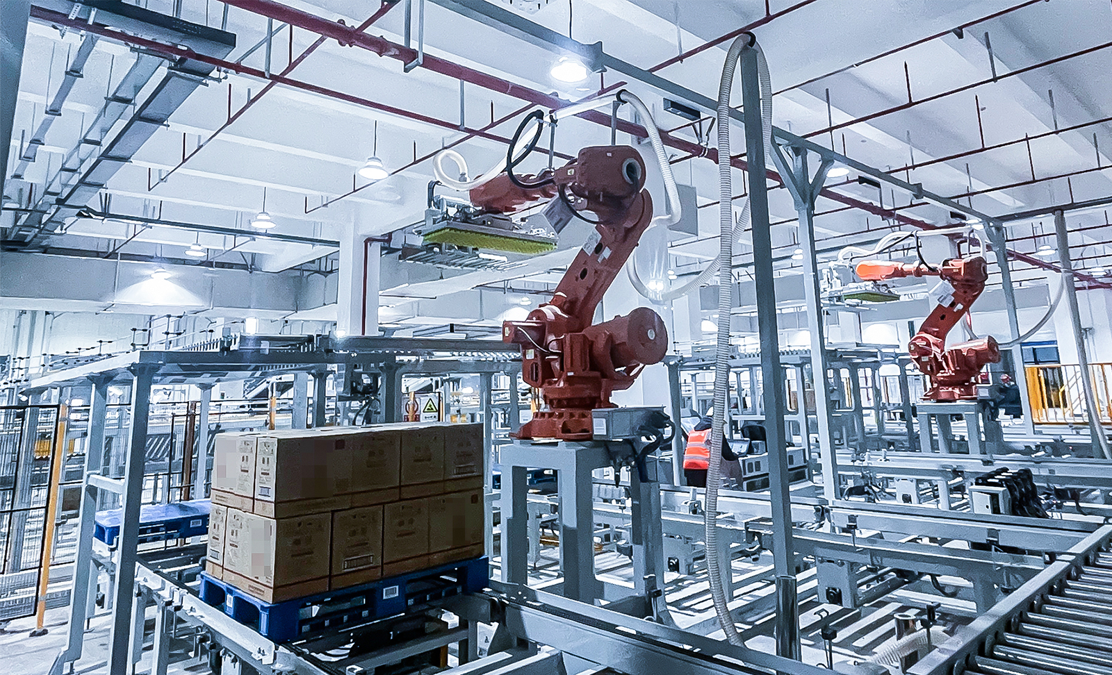 3D視覺引導(dǎo)紙箱拆碼垛 | 某大型酒廠